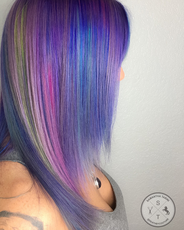 Holographic Hair - Purple Edition 