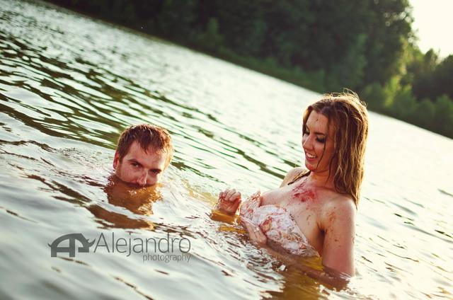 Trash the Dress Photo Shoot