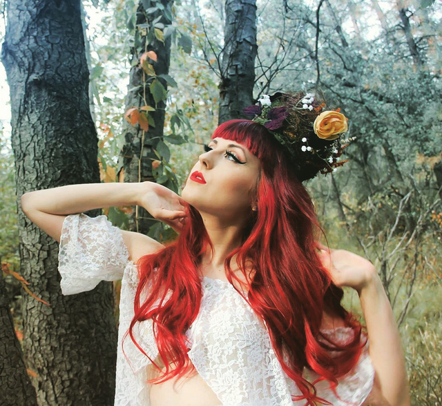 Forest Romance
Hair: Brynne Dubin Hair
Photo: Chelsea Haines
Model/MUA: Silver Stirling