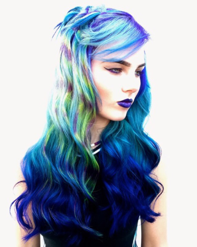 "hypnotic" hair art 
