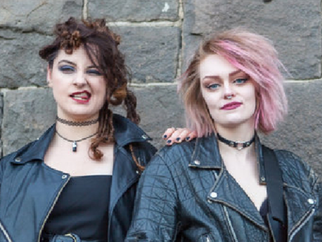 Rock Godesses from our 2015 Urban Grunge Collection.  Photographer: David Bailey. 