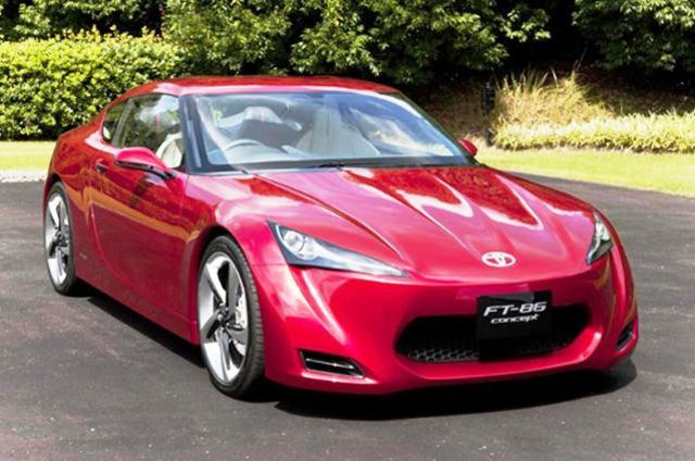 Convertible Toyota FT-86