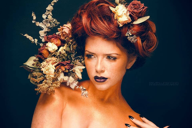 Danielle-Kiss & Makeup-Ryan Lunsford Photography