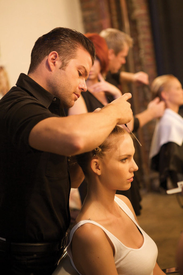 Nick Stenson at work