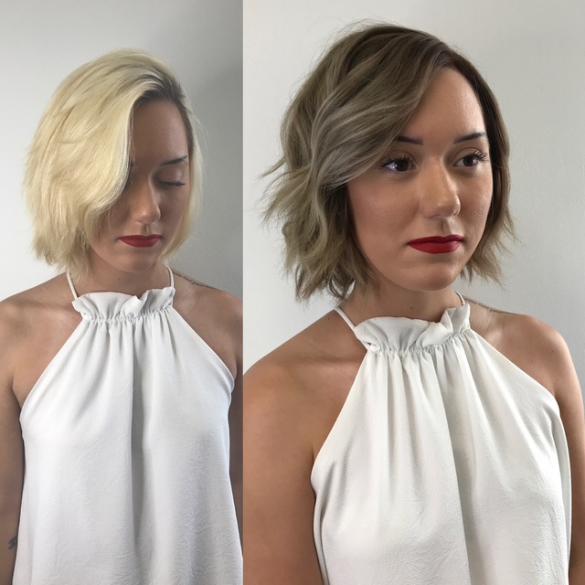 before + after on edna