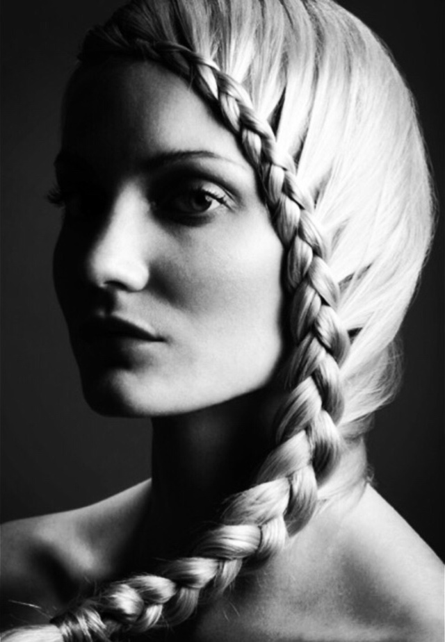 Hair: Rachel Brumbaugh makeup: Lauren Scaccia photographer: David Evans . For TONI&GUY USA