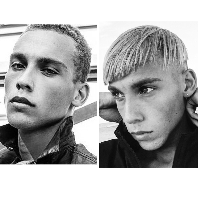 Who said the fun is just for the ladies!! Today's transformation on our men's editorial! 