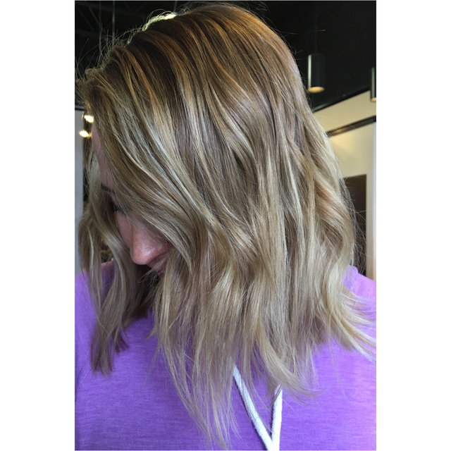 Balayage and babylights 
