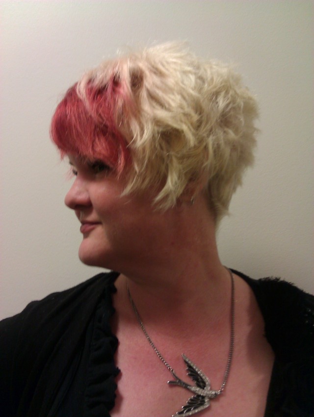 Jenna's Funky Razor Cut