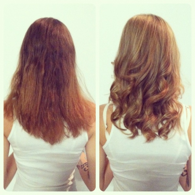 Color Correction(before/after) by jenniguccihair
