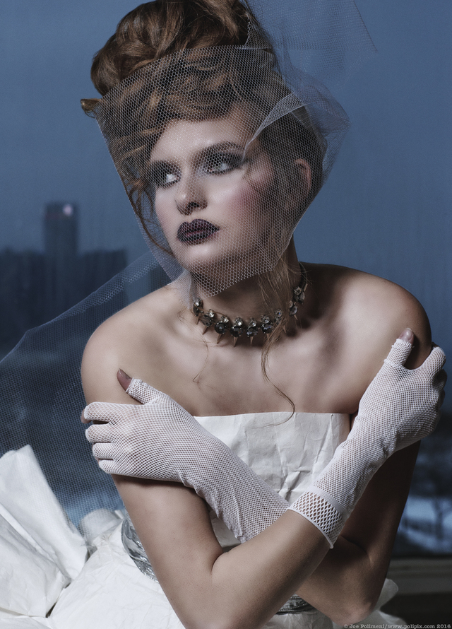 Coffee filter dress