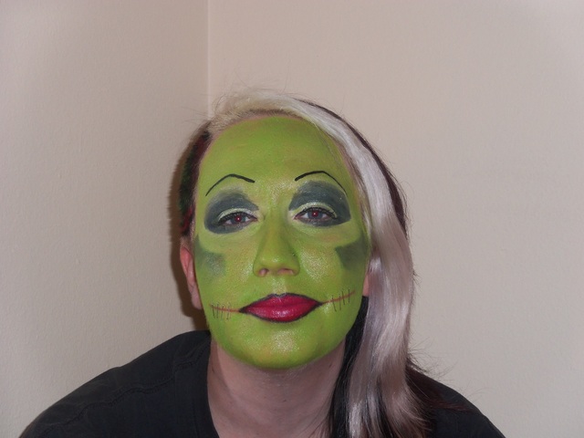 Zombie makeup for Zombie Walk in Tucson