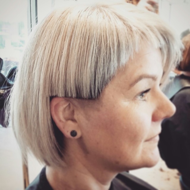 Haircut and color by me