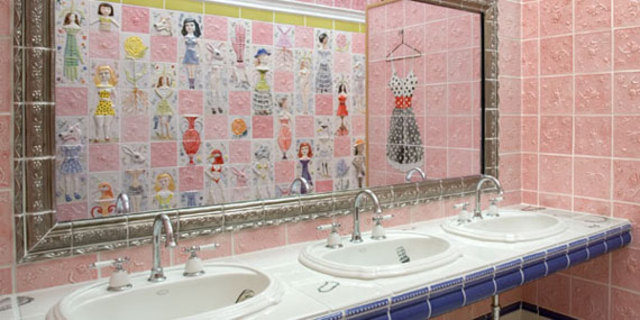washrooms