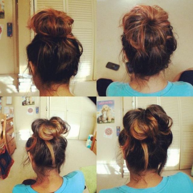 A good friend's hair(: 