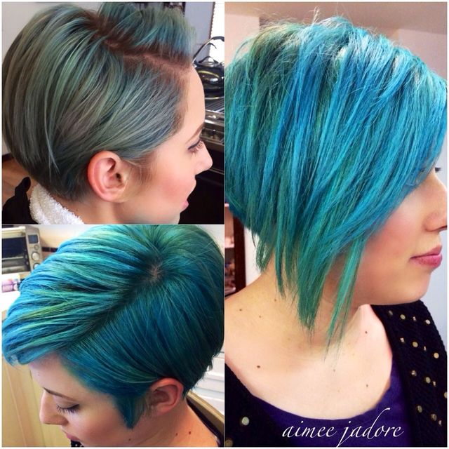 Aimee Jadore Salon - before and after