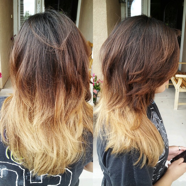 Arlene's heavy ombre