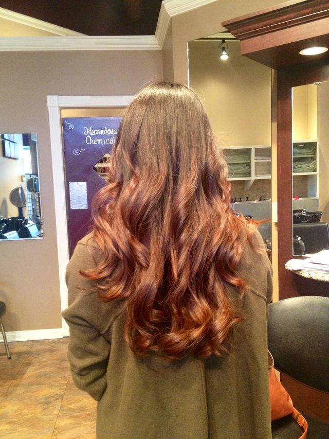 Auburn+Carmel Ombré 