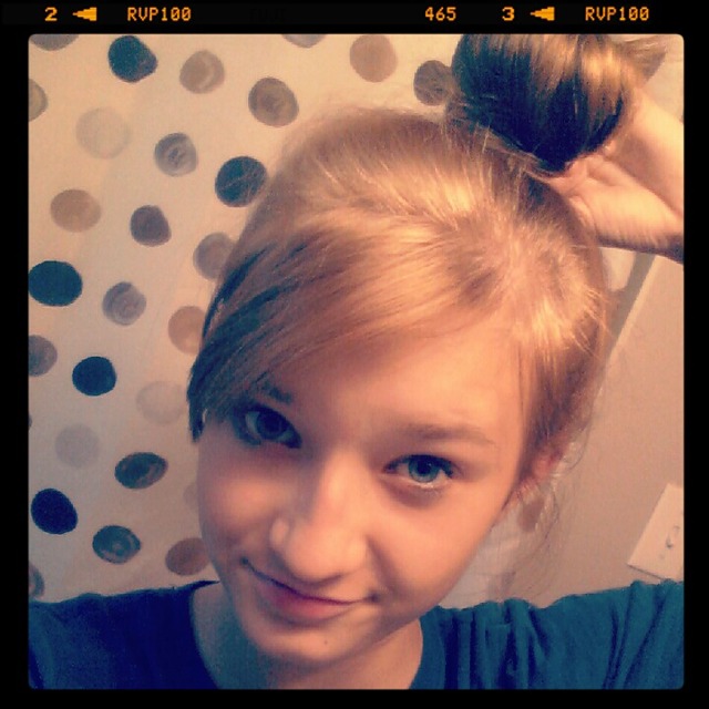 Ballerina bun