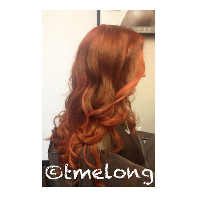 Beautiful. Long. Copper! Some fun with Kevin.Murphy Color Bug. 