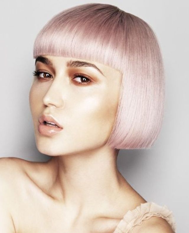 Beautiful Pink Bob