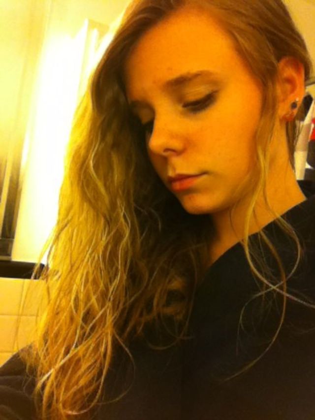 Before shower(: 