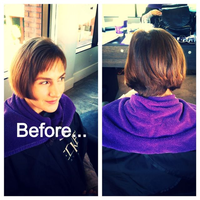 Before...