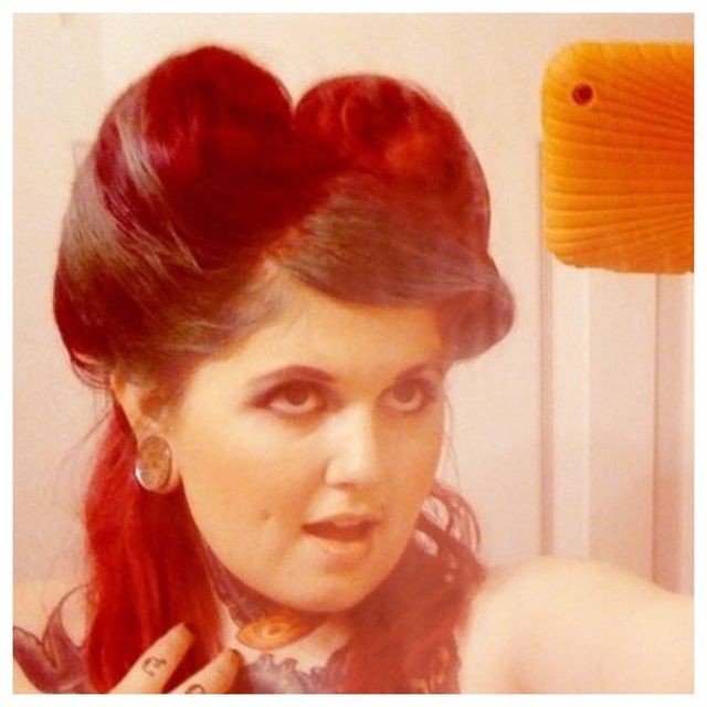 Big Pin curls.