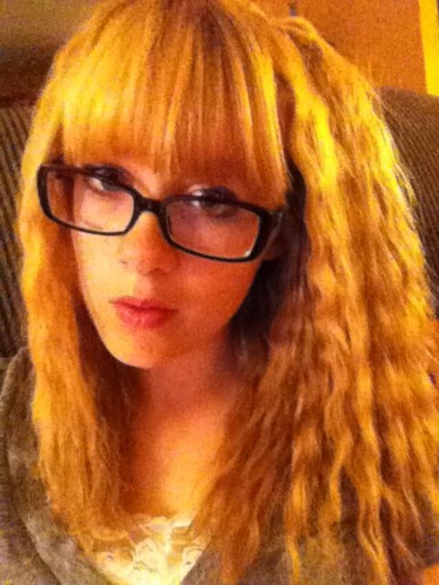 Blonde Crimped