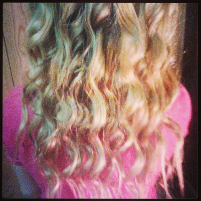 Blonde Curls