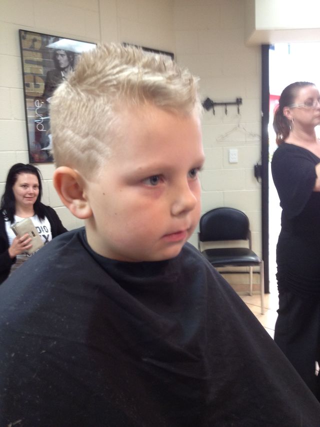 Blonde Mohawk 