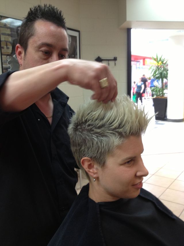 Blonde Spiked Ambition