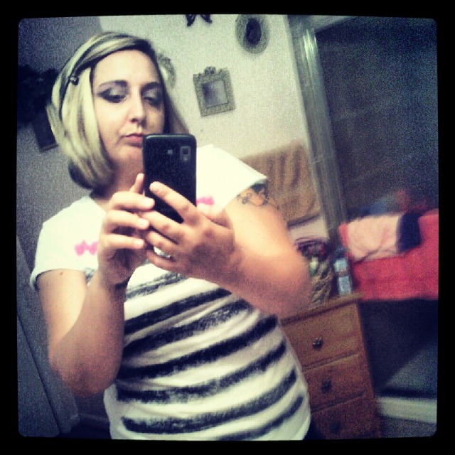Blonde highlights