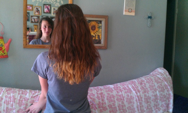 Blonde tips
