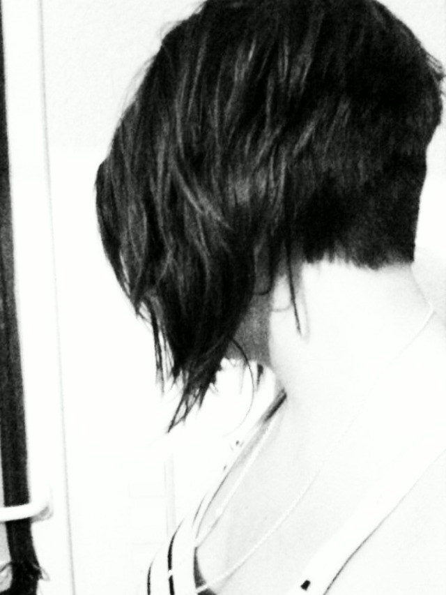 Bob , from long hair to this