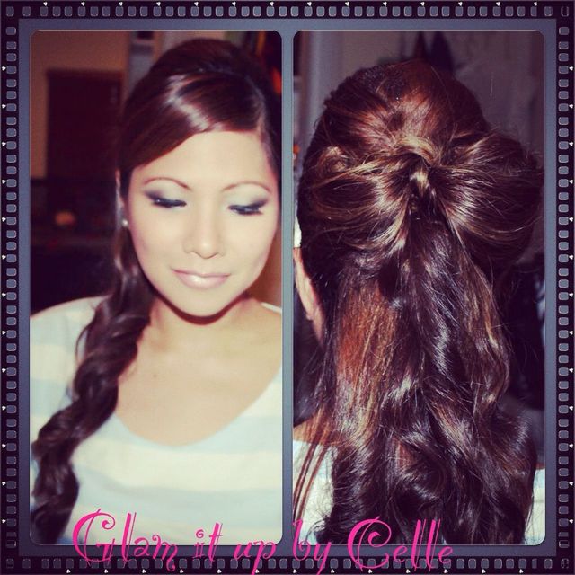 Bow hairstyle