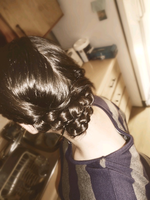 Braided Tie Updo