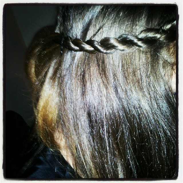 Braided bang