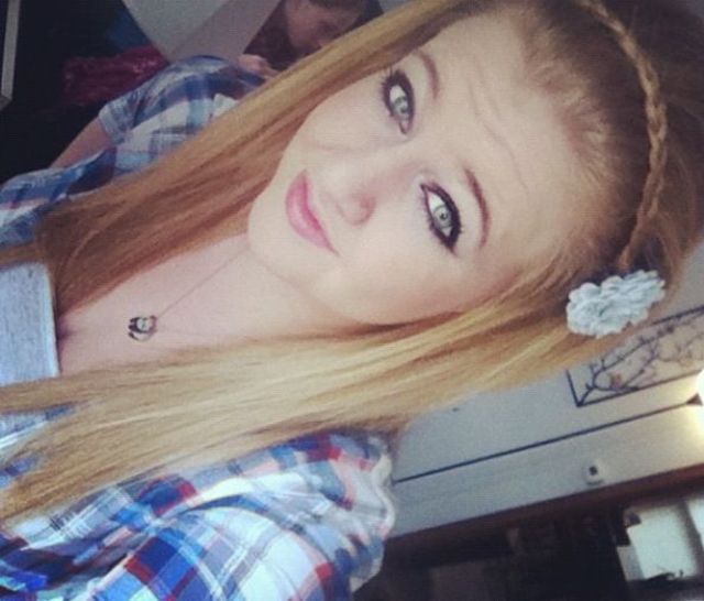 Braided hair band. 