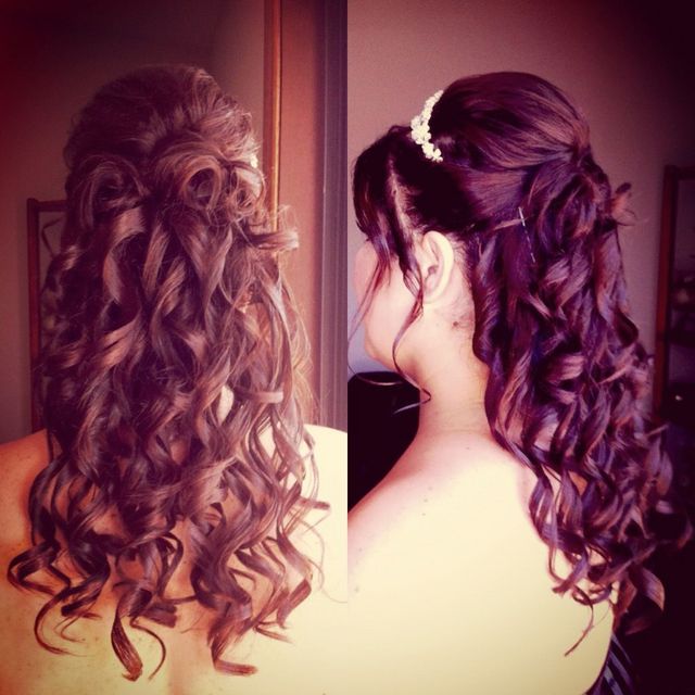 Bridal hair