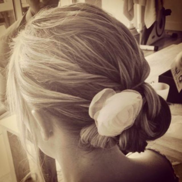 Bridal hair
