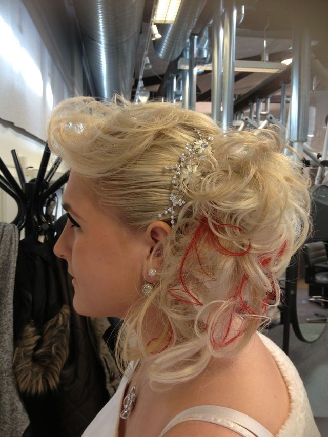 Bride hair 