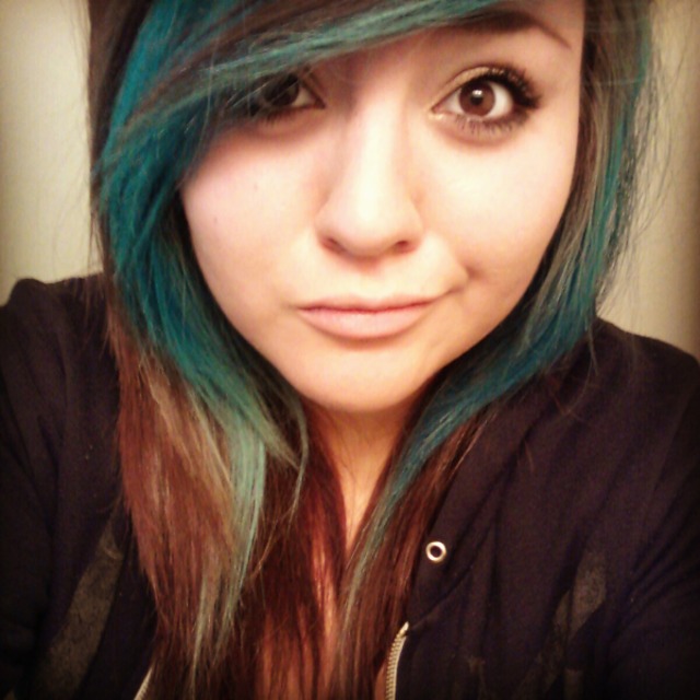 Brown and Turquoise/Teal