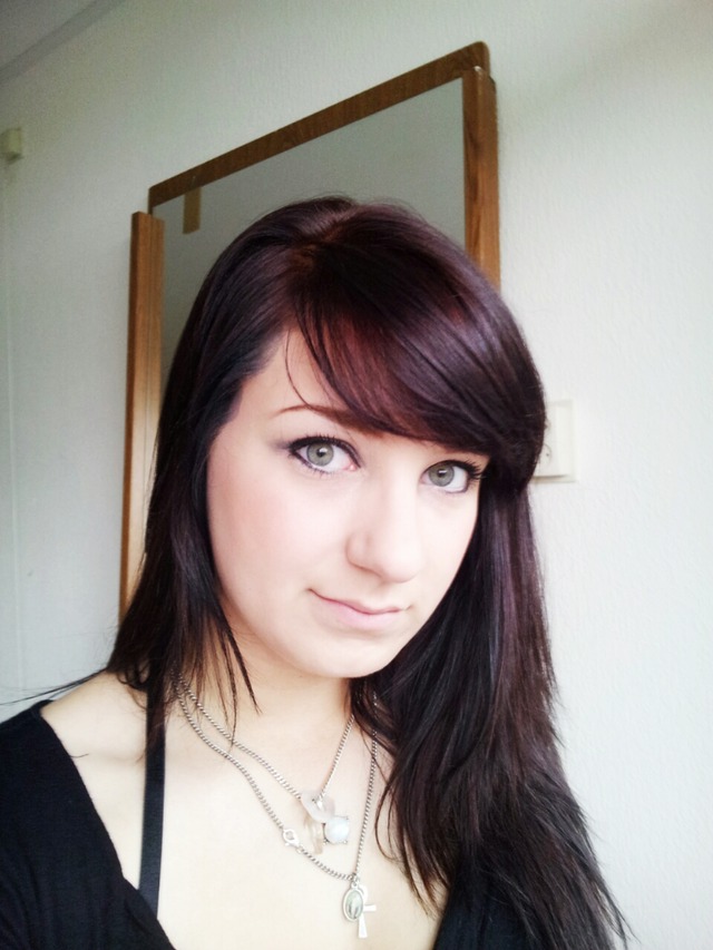 Brown hair