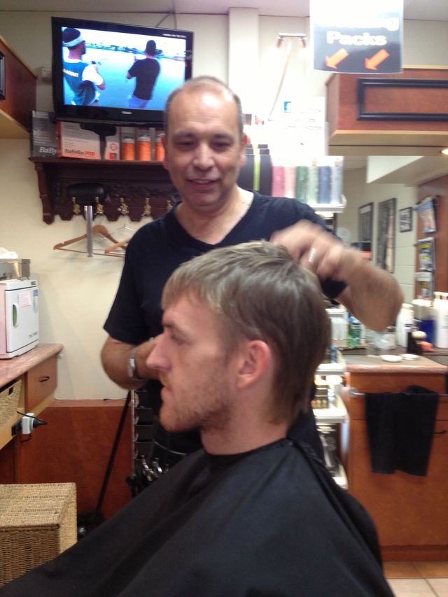 Carl- Going for a Mohawk 