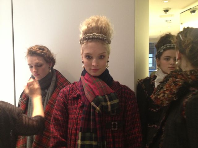 Chanel pre-fall presentation. 
