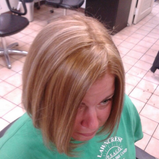 Color correction. Hilights and bob.