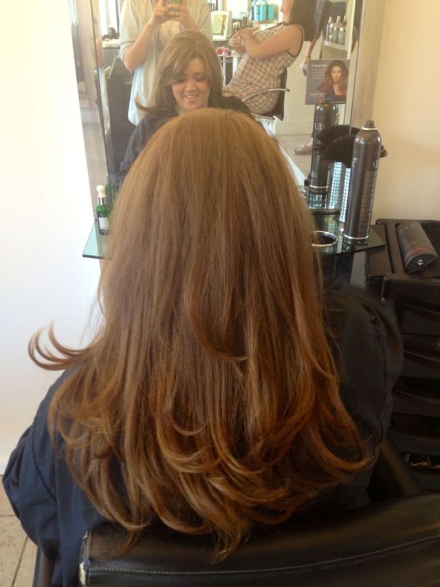 Colour Correction on Long hair