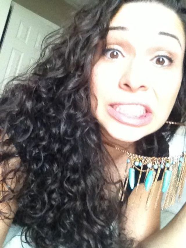 Curls and turquoise 