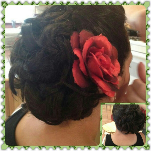 Curls with Rose